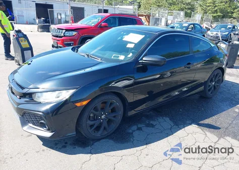 2018 Honda Civic Si из США, поврежденный, VIN 2HGFC3A51JH755069